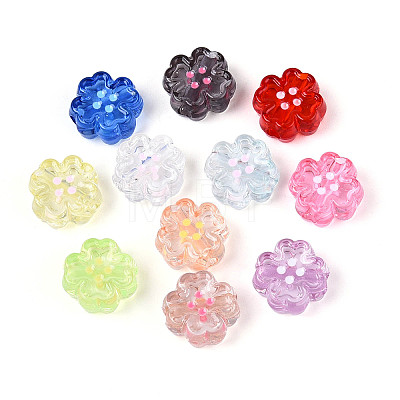 Transparent Acrylic Beads TACR-T030-16M-1