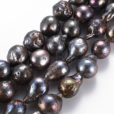 Natural Keshi Pearl Beads Strands PEAR-S019-02A-1