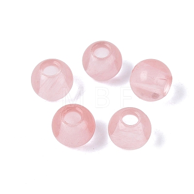 Cherry Quartz Glass Beads G-Q602-08A-08-1