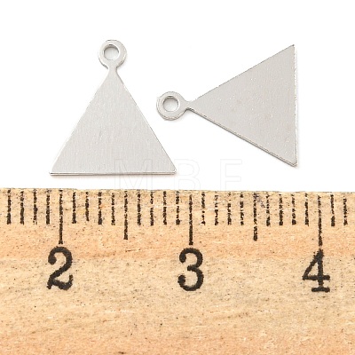 925 Sterling Silver Triangle Charms STER-B005-36P-1