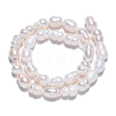 Natural Cultured Freshwater Pearl Beads Strands PEAR-N012-04R-1