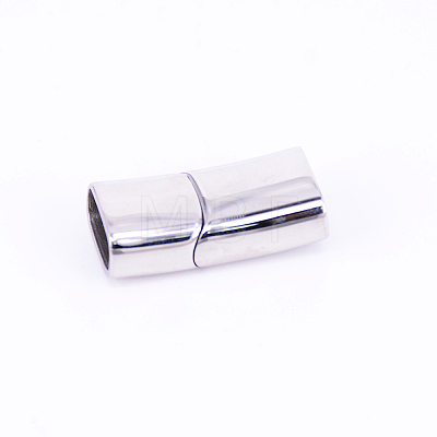 316 Stainless Steel Magnetic Clasps STAS-CJC0001-25B-P-1