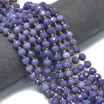 Natural Dyed Jade Beads Strands G-K389-E30-01-1