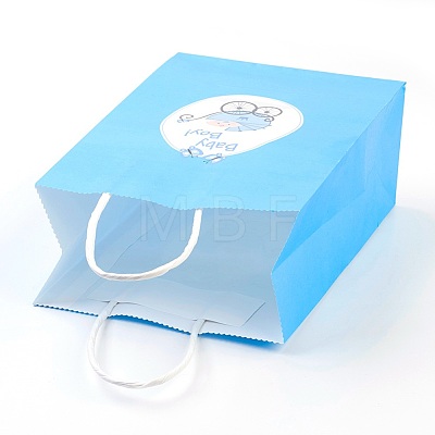 Rectangle Paper Bags AJEW-G019-03S-04-1