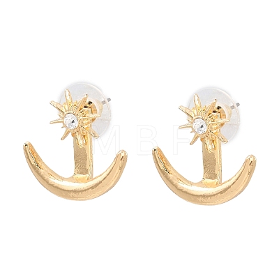 Women's Alloy Stud Earrings AL-CBA3C8B-01G-1