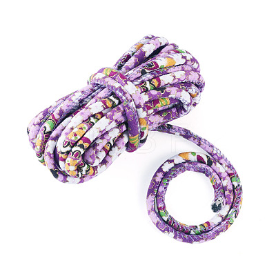 5M Ethnic Floral Printed Polyester Cords OCOR-TA0003-94A-1