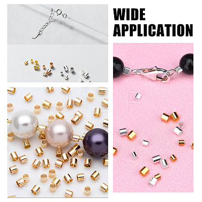 Brass Crimp Beads KK-AR0003-79-1