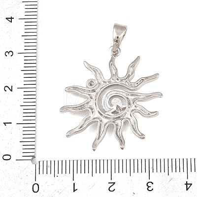 Brass & Enamel & Rhinestone Pendants KK-H541-01P-02-1