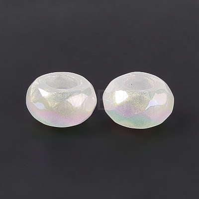 Opaque Acrylic Beads OACR-C008-03F-1