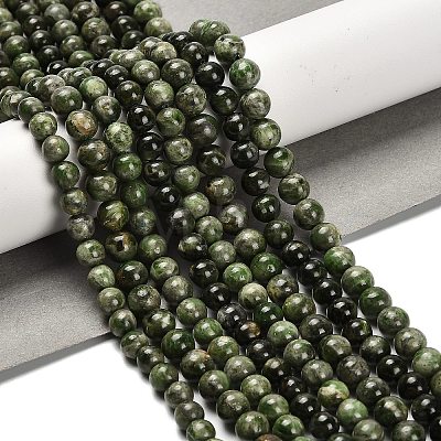 Natural Diopside Beads Strands G-R006-A01-03-1