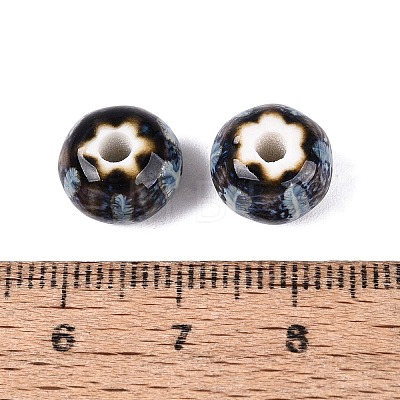 Vintage Handmade Porcelain Beads PORC-Q006-07U-1