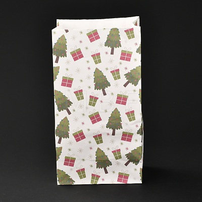 Christmas Theme Rectangle Paper Bags CARB-G006-01L-1
