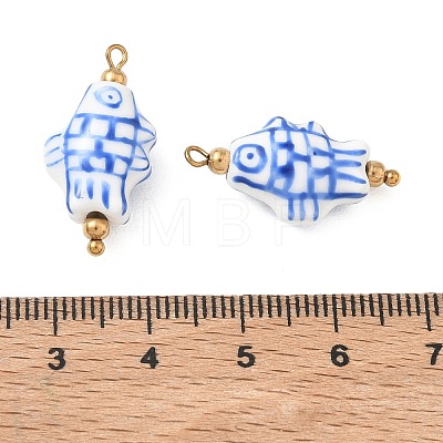 Handmade Porcelain Pendants STAS-Q119-31G-02-1