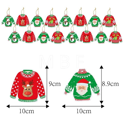 8Pcs Christmas Pendant Decorations PW-WGF5FA1-01-1