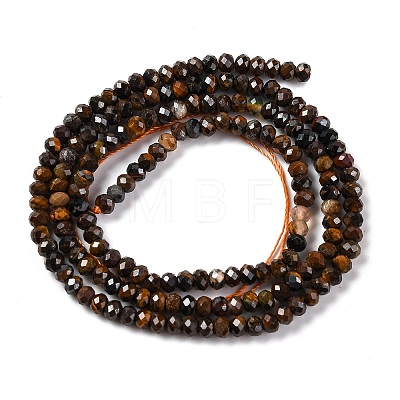 Natural Tiger Eye Beads Strands G-H003-B04-02A-1