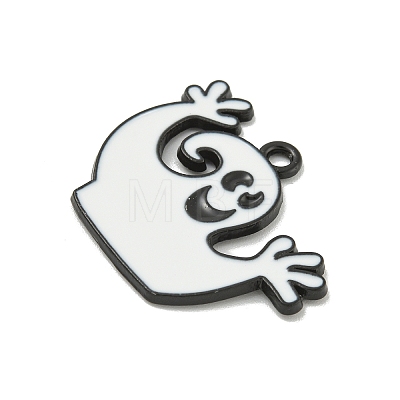 Halloween Theme Alloy Enamel Pendants ENAM-I060-11B-1