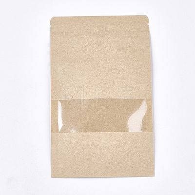 Resealable Kraft Paper Bags X-OPP-S004-01B-1