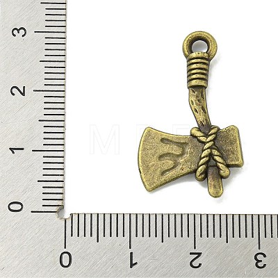 Tibetan Style Alloy Pendants TIBE-I026-5987AB-1