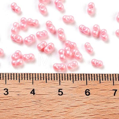 Opaque Colours Glass Seed Beads SEED-A033-06B-1