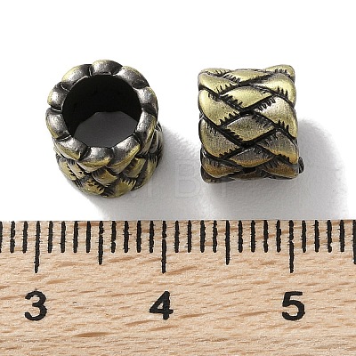 Tibetan Style Brass Beads KK-M284-64AB-1