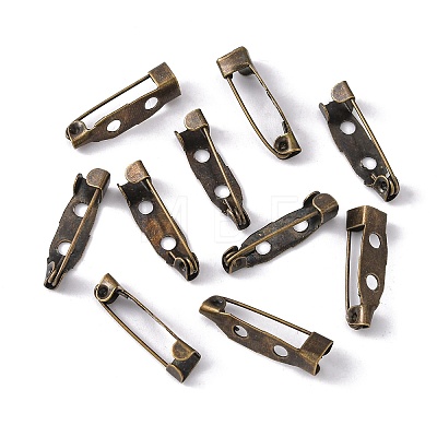 Iron Brooch Findings IFIN-E035Y-AB-1