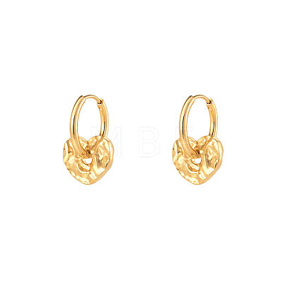 304 Stainless Steel Hoop Dangle Earrings for Women AF5026-6-1