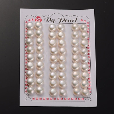 Natural Cultured Freshwater Pearl Beads PEAR-E001-10-1