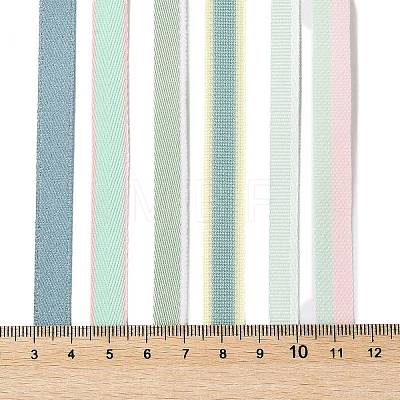 18 Yards 6 Styles Polyester Ribbon SRIB-Q022-F02-1