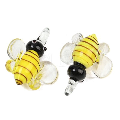 Handmade Lampwork Pendants LAMP-C026-03-1