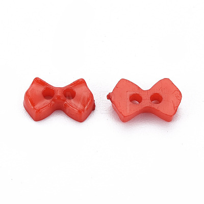 2-Hole Plastic Buttons BUTT-N018-028-04-1