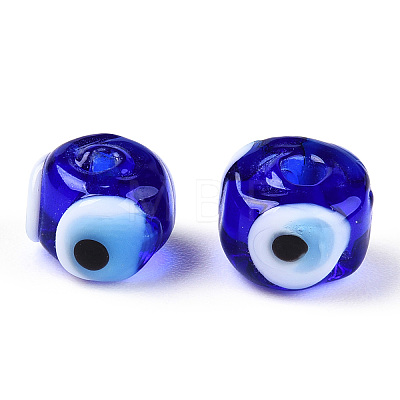 Handmad Lampwork Beads LAMP-T021-08B-1