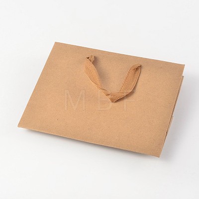 Rectangle Kraft Paper Bags AJEW-L047C-01-1