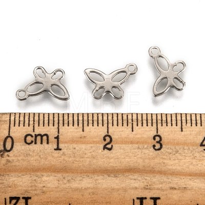 Tarnish Resistant 304 Stainless Steel Insect Charm Butterfly Pendants STAS-J014-19-1