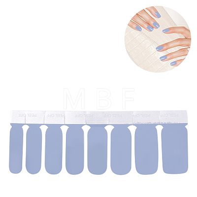 Solid Color Full Cover Best Nail Stickers MRMJ-T039-01N-1