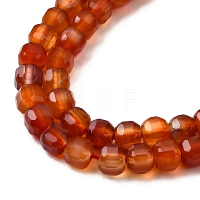 Natural Red Agate Beads Strands G-F797-A18-01-1
