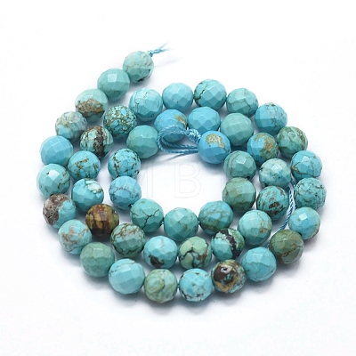 Natural Howlite Beads Strands X-G-D0012-01C-1