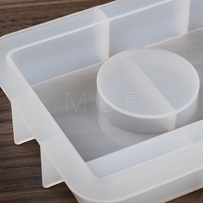 Candleholder DIY Silicone Mold DIY-K073-13C-1