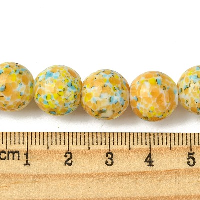 Handmade Lampwork Beads Strands LAMP-A003-02B-1