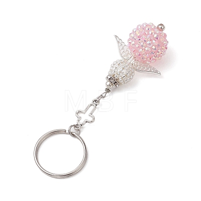 Seed Beads Keychain KEYC-MZ00013-04-1