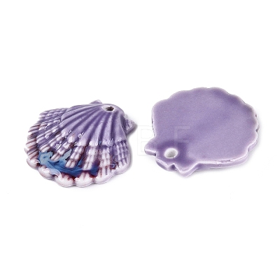 Vintage Handmade Porcelain Pendants PORC-N013-21-03-1