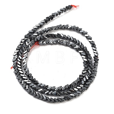 Synthetic Non-magnetic Hematite Beads Strands G-P545-J01-01D-1