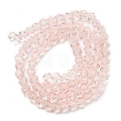 Transparent Glass Beads Strands EGLA-A039-T4mm-D26-1