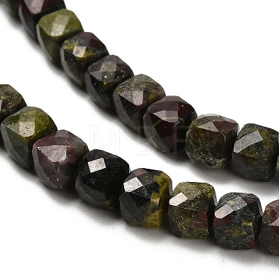 Natural Dragon Blood Beads Strands G-H078-C29-01-1