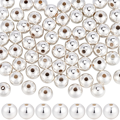 Rack Plating Brass Beads KK-PA0001-09A-1
