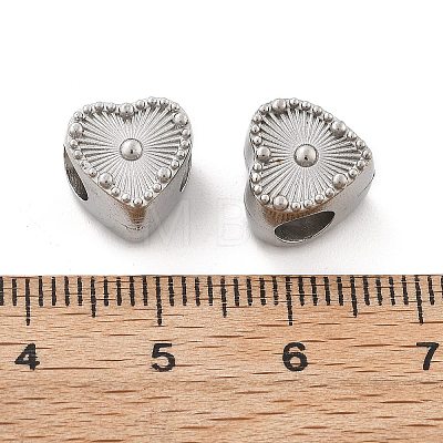 304 Stainless Steel European Beads STAS-M112-03P-05-1