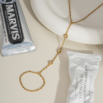 304 Stainless Steel Cable Chain Bracelets LS-MG3461-1