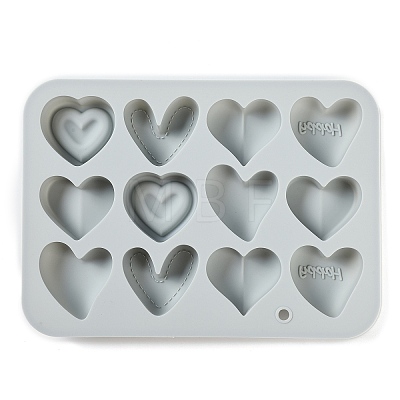 Heart Food Grade Silicone Molds DIY-A051-02C-1