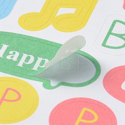 Paper Decorations Stickers DIY-L030-04K-1
