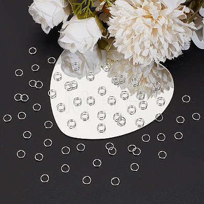 300Pcs 304 Stainless Steel Open Jump Rings STAS-BBC0004-98B-1