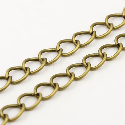 Soldered Iron Curb Chains CH-R082-01AB-1